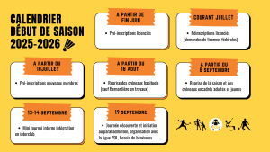 Les dates à retenir cet été!